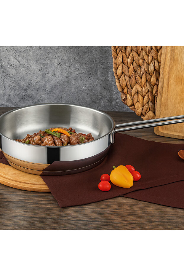 PADELLE TEKLİ ÇELİK TAVA 24 CM - 1