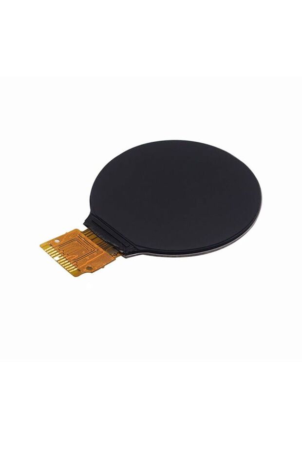 شاشة LCD TFT فقط، وحدة عرض TFT LCD دائرية مقاس 1.28 بوصة RGB بدقة 240*240، مزودة بمحرك GC9A01 وواجهة SPI رباعية الأسلاك.