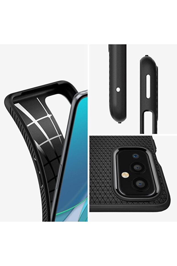 Case for OnePlus 9 Liquid Air Matte Black - 2
