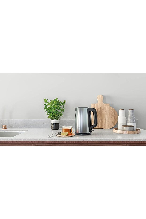 E3K1-3ST 1850 W 1.7 lt Çelik Kettle - 5