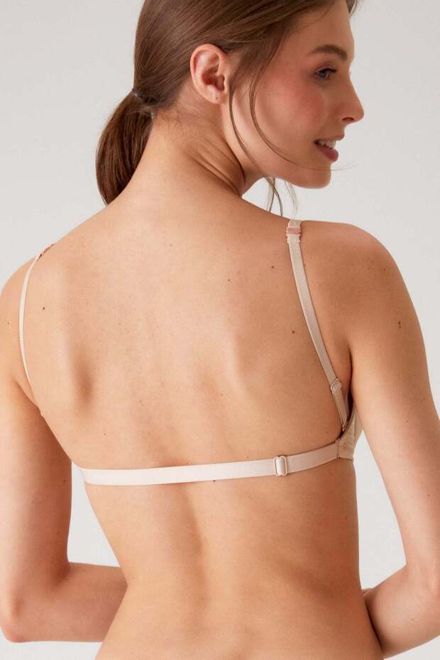 Kadın 6627 Pisa Destekli Push-up Straplez Multi Function Sütyen - 4