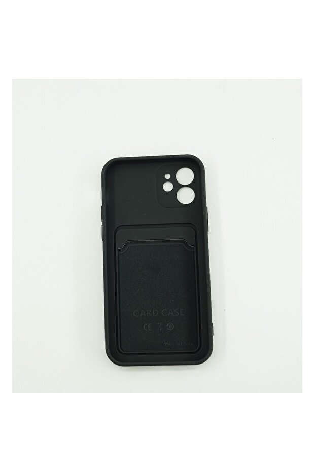 Protective Case with Card Holder Compatible with Huawei P40 Lite E - Black - 4