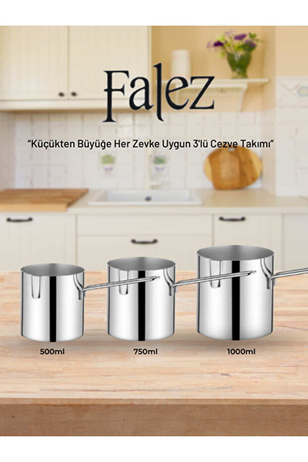 CEZVE SÜTLÜK TAKIMI MAX MODEL - 1