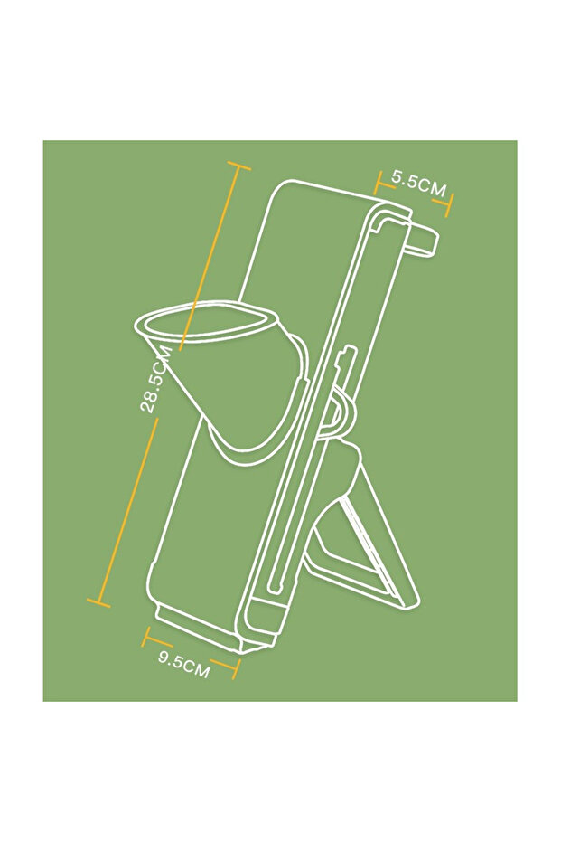 Multifunctional Vegetable Slicer, Flippy, Different Cuts, Kitchen Grater, Vegetable Cutter - 8