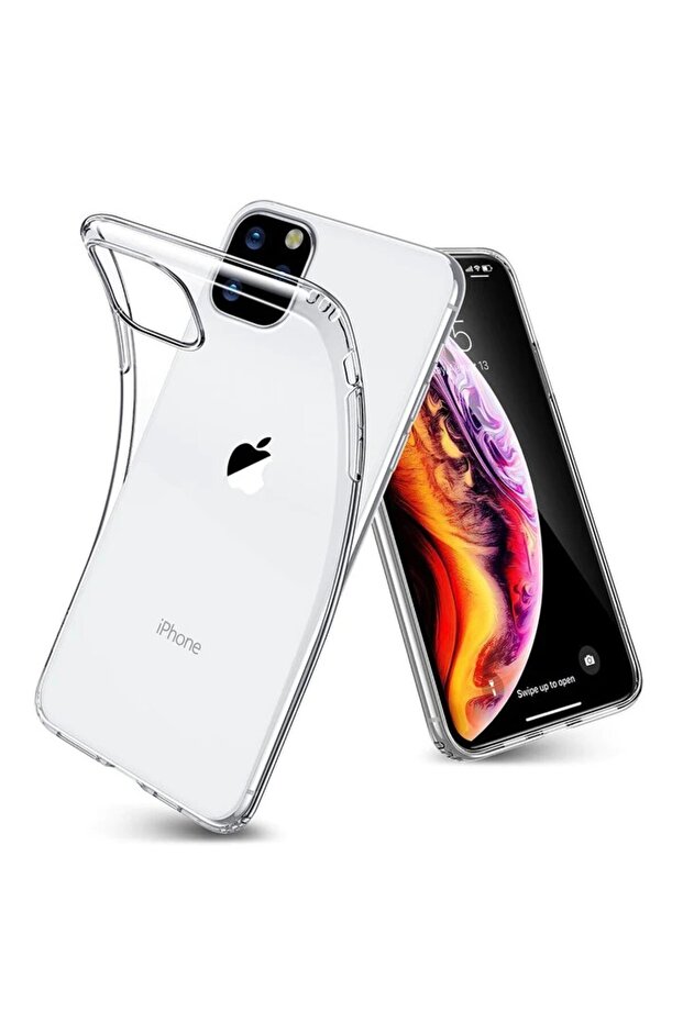 Protective Case Compatible with Apple iPhone 11 Pro, Flippy, TPU, Transparent - 3
