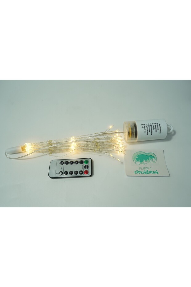 Christmas Installation, VADER, 200 LEDs, 8-function Remote Control, Solar Charging, Explosion - 5