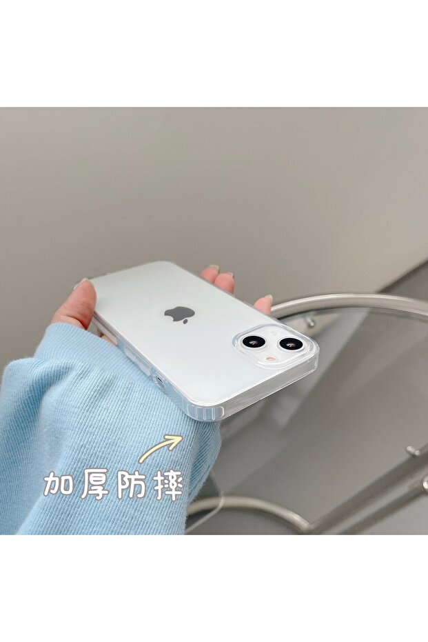 Protective Case Compatible with Apple iPhone 13 Mini Protect Plus Transparent - 2