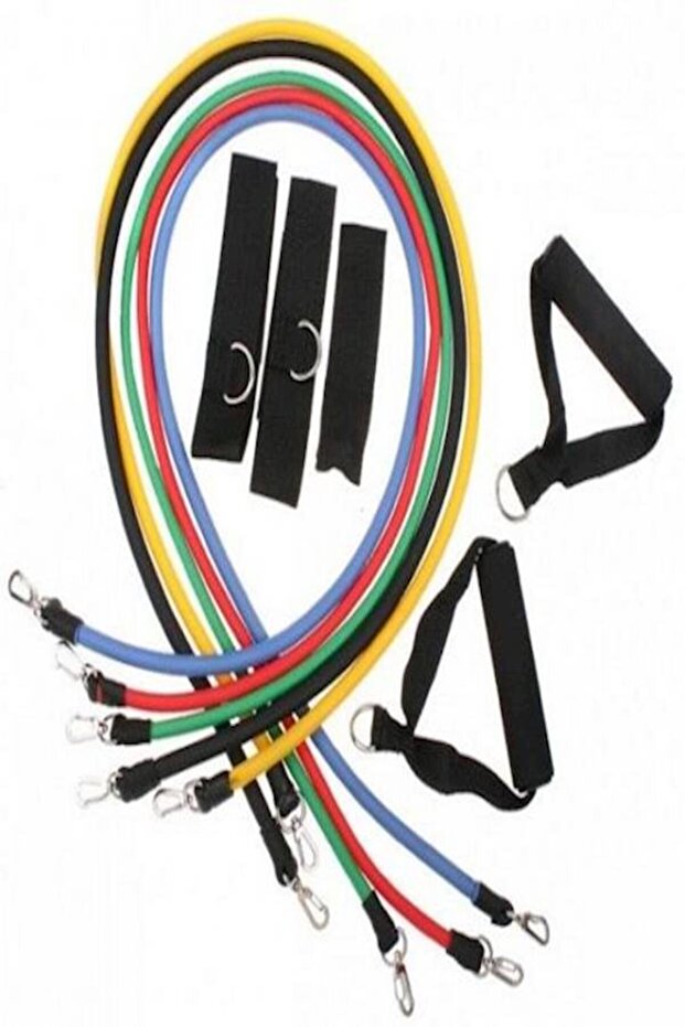 11Pc Resistance Bands Set - 1