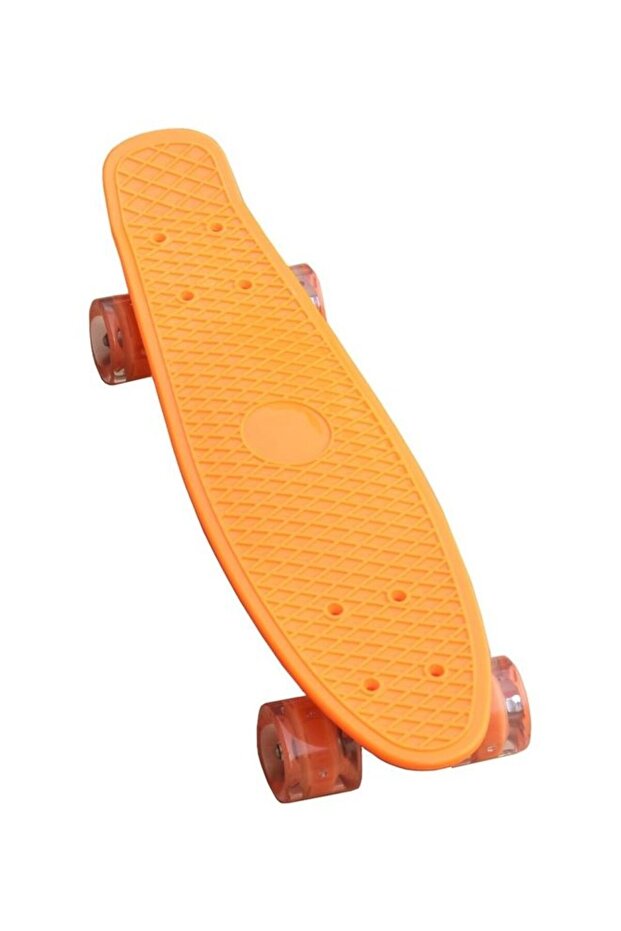 لوح تزلج بأربع عجلات مع إضاءة LED - 1