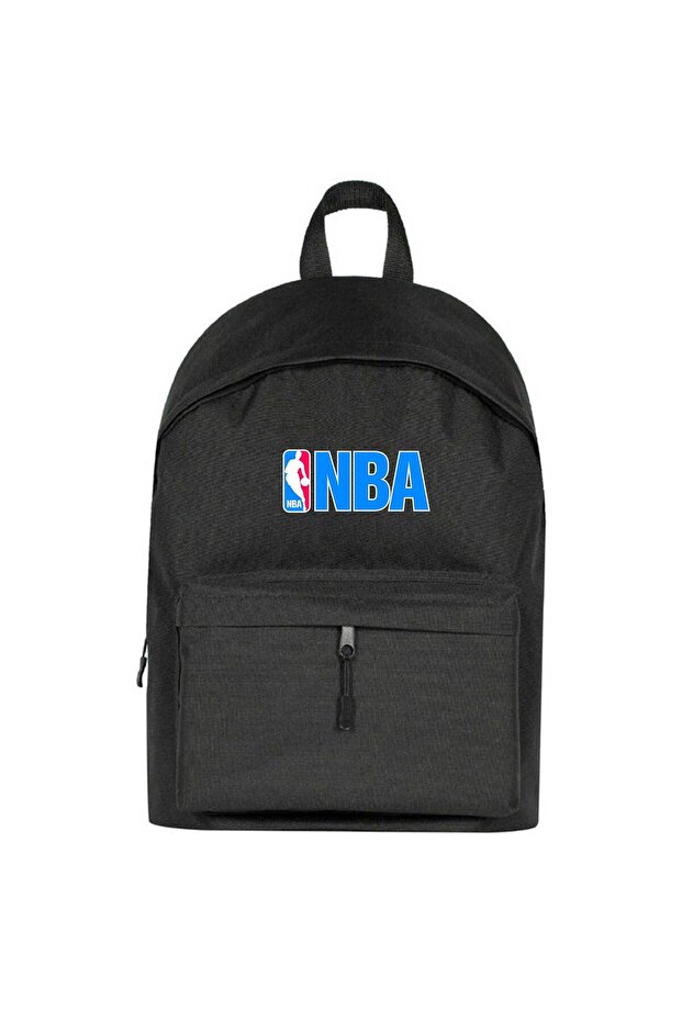 Nba Logo Backpack Black Color - 1