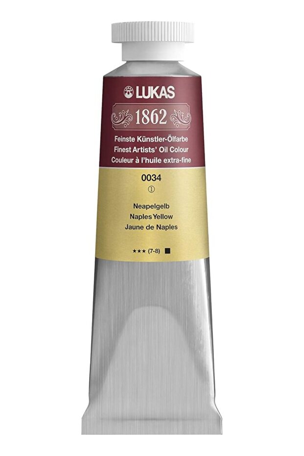 1862 OIL 37ML NAPLES YELLOW