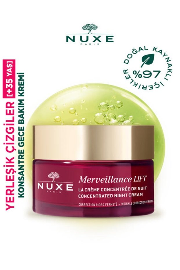 Merveillance Lift Skin Firming Nourishing and Moisturizing Night Cream 50ml