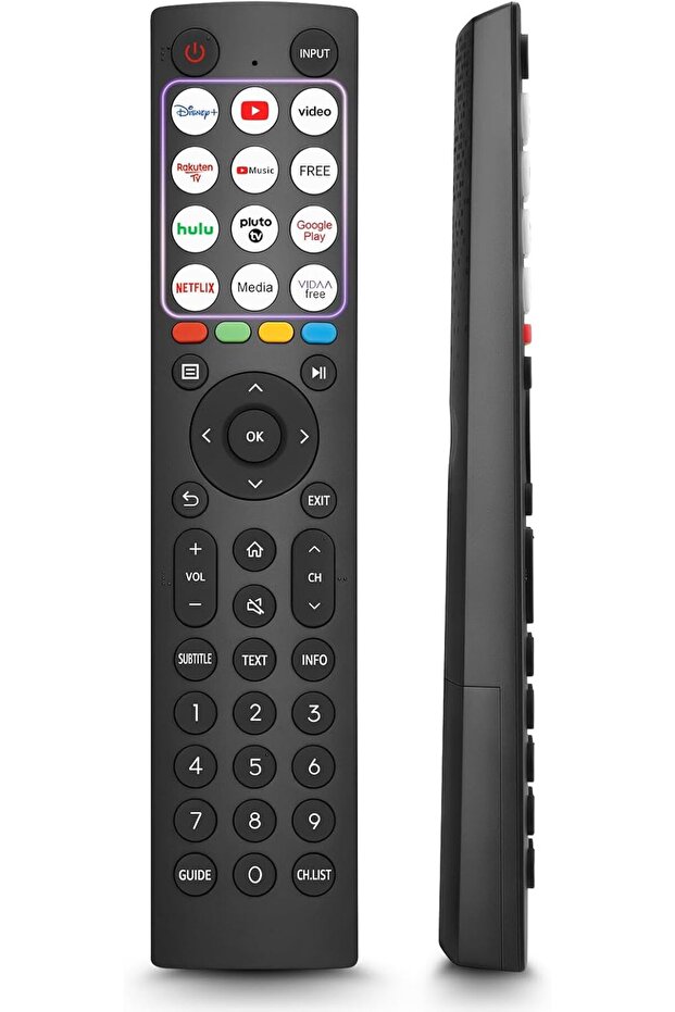 Hisense TV Remote Control Replacement, Universal Remote EN2Q36H for All Hisense VIDAA Smart TVs