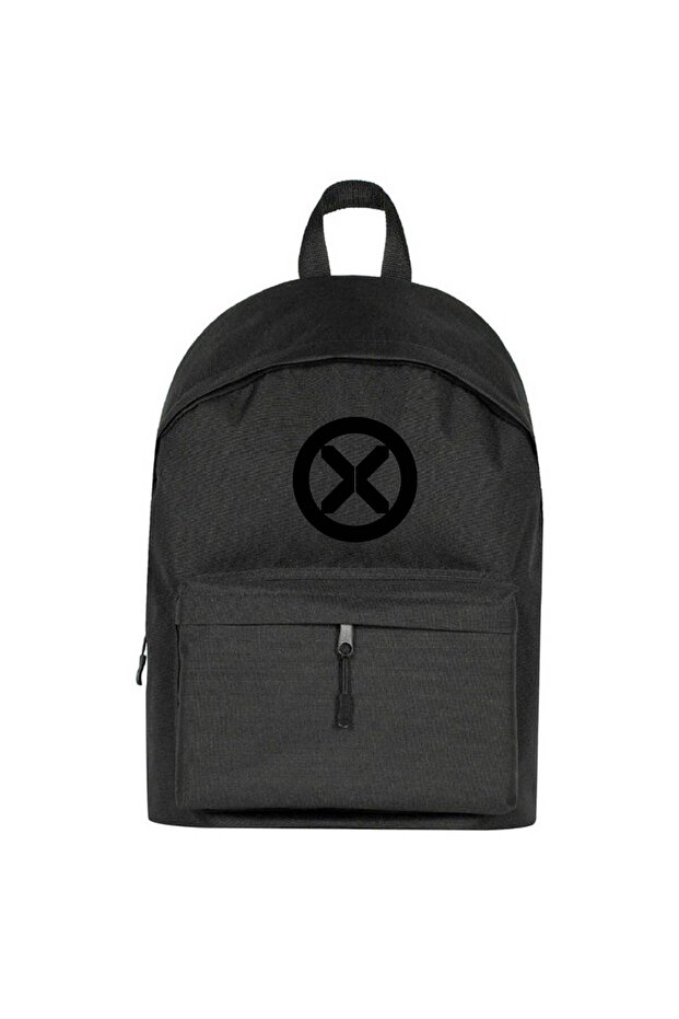 X Men Logo Backpack Black Color - 1