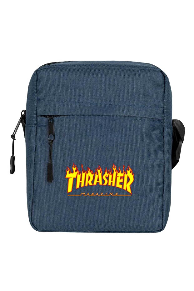 Geantă de umăr Trashers Culoare bleumarin - 1