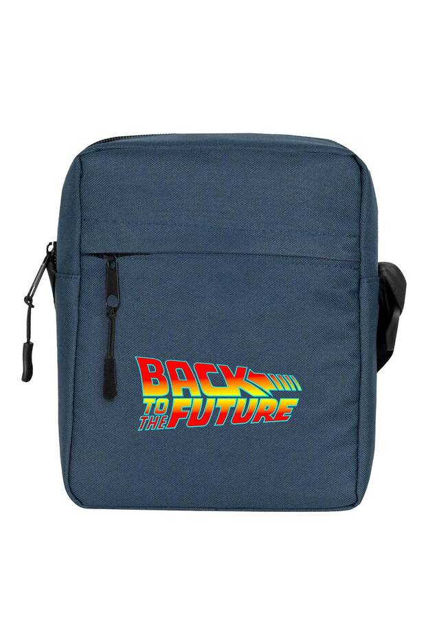 حقيبة كتف Back To The Future-Return to the Future باللون الأزرق الداكن
