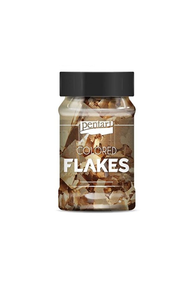 GALAXY FOIL FLAKES ROSE GOLD 1G