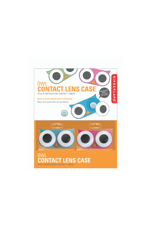 Owl Contact Lens Case Assorted