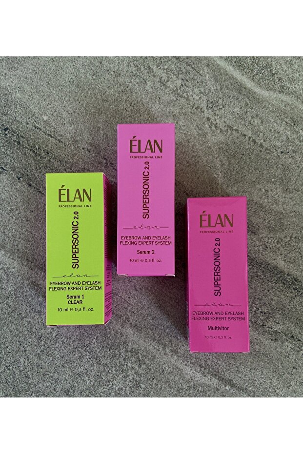 Kirpik/Kaş kirpik lifting seti (serum 1, serum 2,Multivitor) - 1