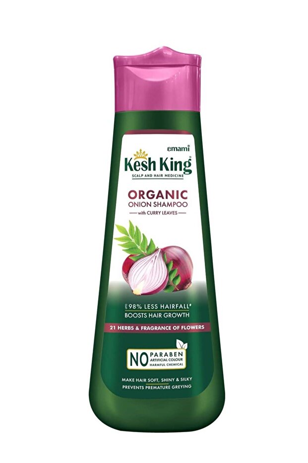 Ayurvedic Onion Shampoo with 21 Herbs, Reduces Hairfall and Boost Hair Growth, 300ml