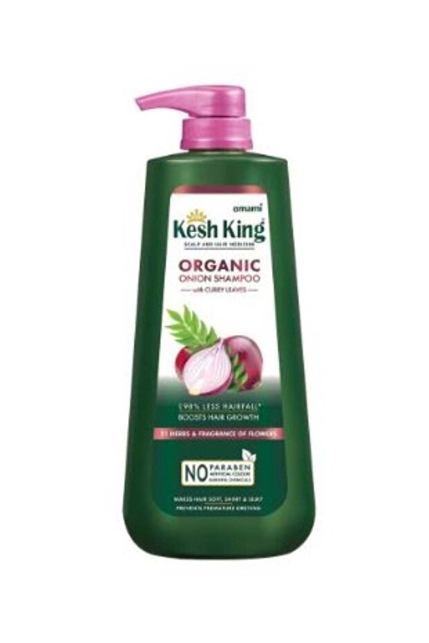 Organic Onion Shampoo With Curry Leaves - 600Ml