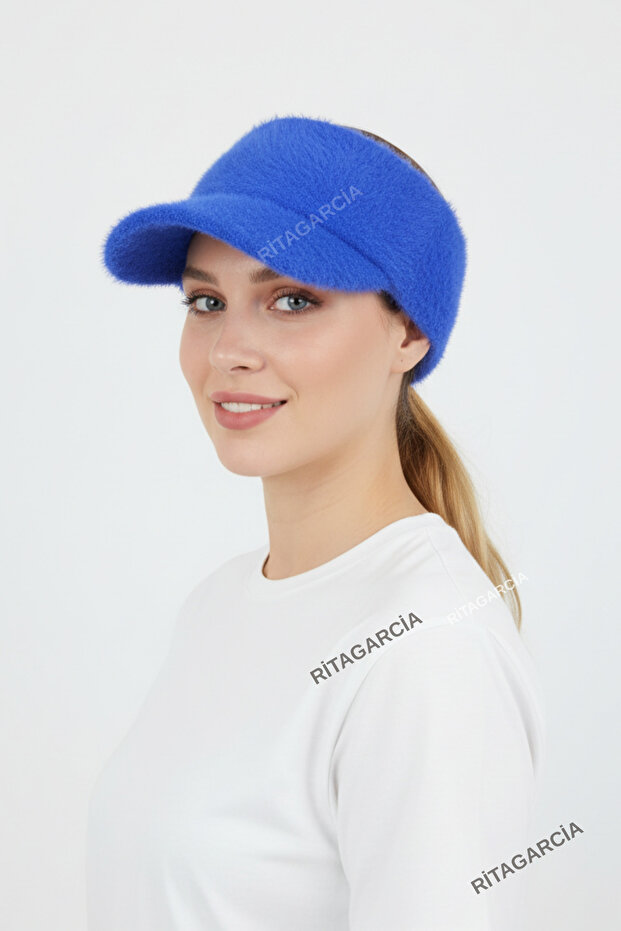 Plush Visor Winter Hat - 5