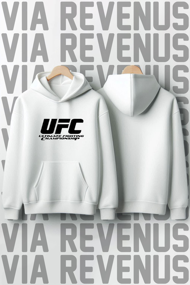 Ufc Printed Hooded Sweatshirt