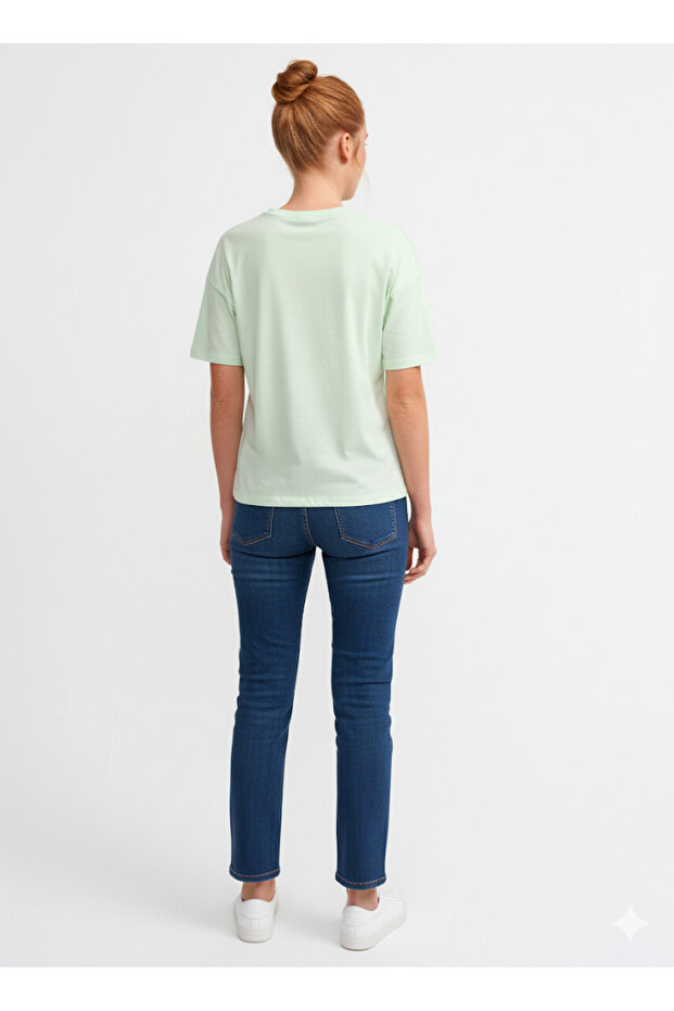 3683 Basic T-Shirt-A.Çağla - 2