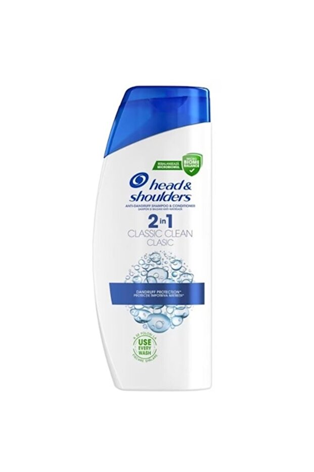 Set 3 x Șampon Head & Shoulders 2 în 1 Classic Clean, 330 ml - 1