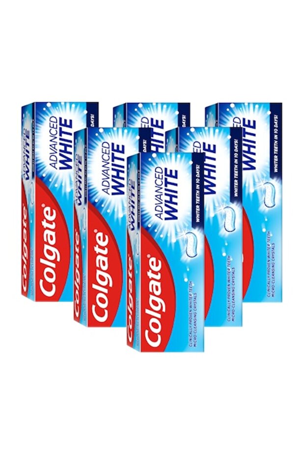 Advanced White Toothpaste, 6 x 100 ml - 1
