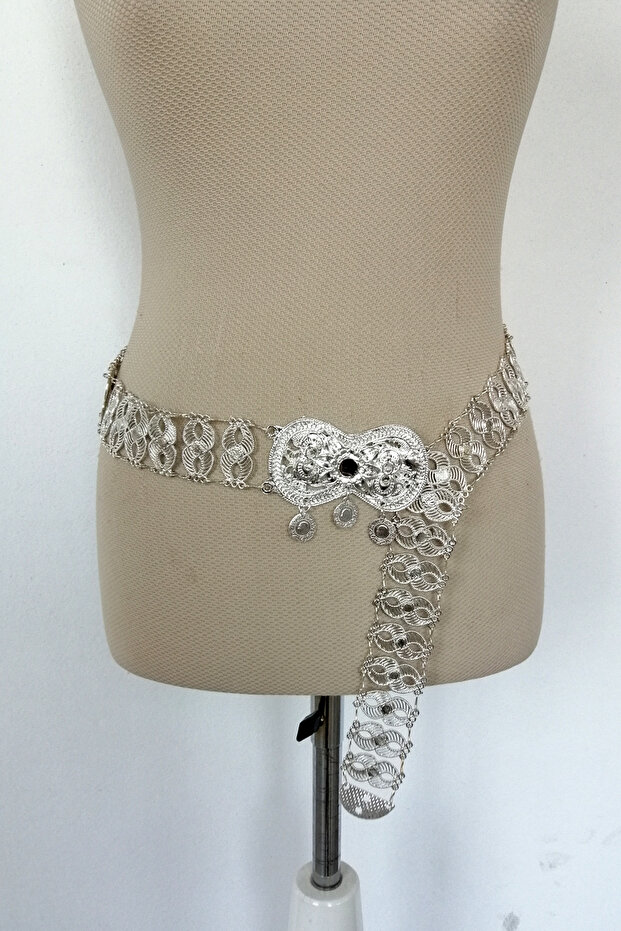 Albanian Women's Metal Belt