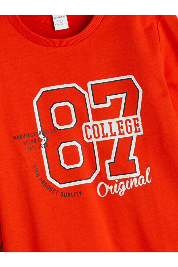 LCW Erkek Bebek Bisiklet Yaka Sweatshirt Ve Eşofman Alt 2'li - 2