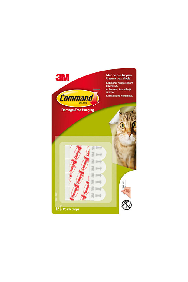 4 ADET Command™ 17021-CEE Orta Boy Yedek Bant - 2