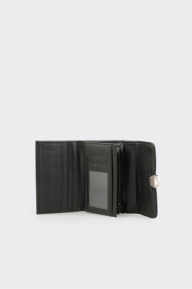 Siyah Kadın Cüzdan - 2