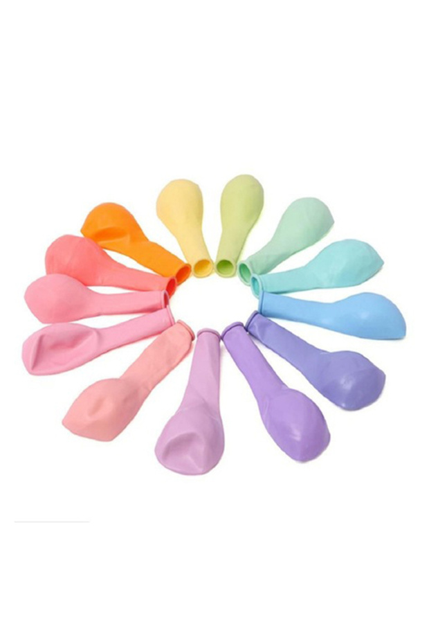 بالونات ماكارون للحفلات - 100 قطعة - 1