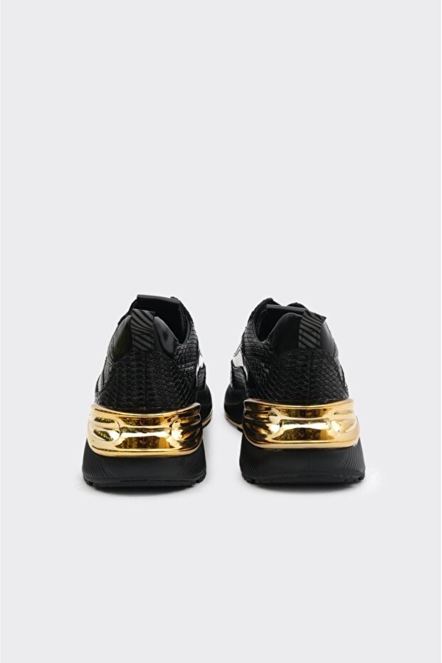 Yüksek Taban Bağcıklı Erkek Sneaker - 4