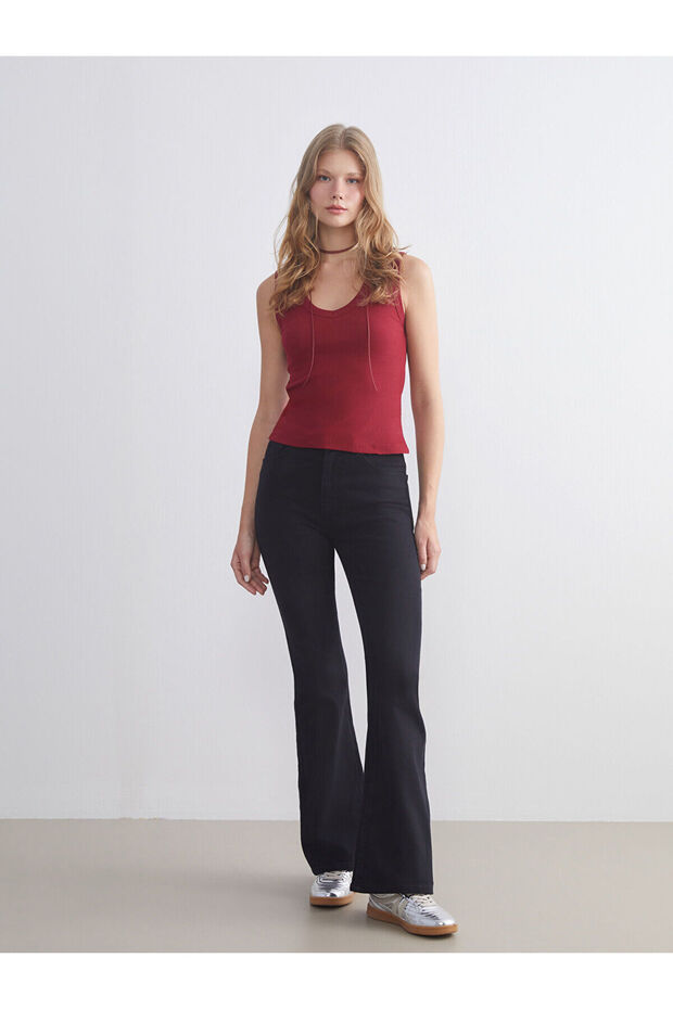 Vizyon New Season Mars Flare Women's Jean Pants
