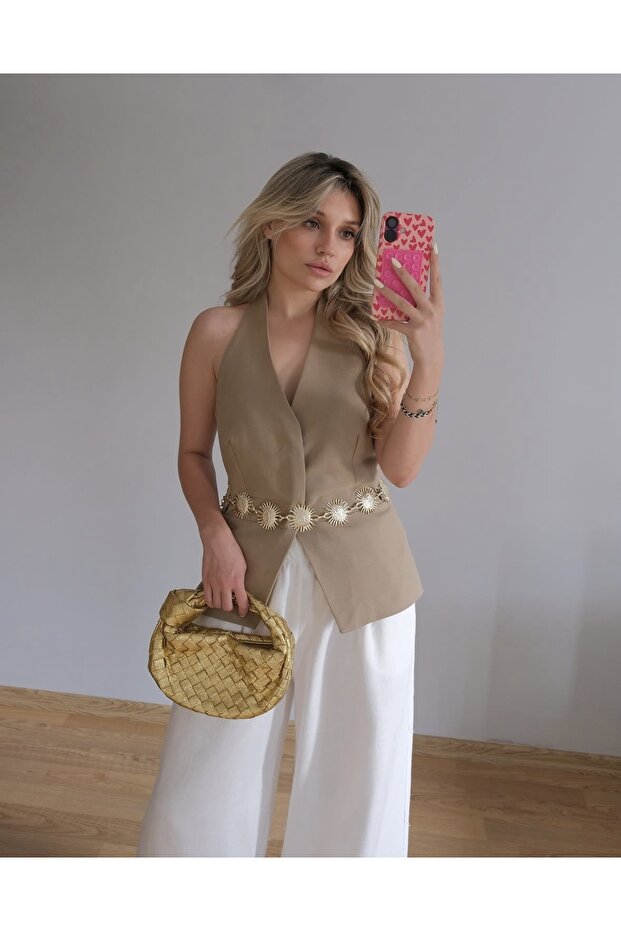 Bağlamalı yelek - 2