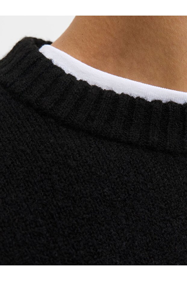 Strickpullover Einfarbig Strickpullover - 6