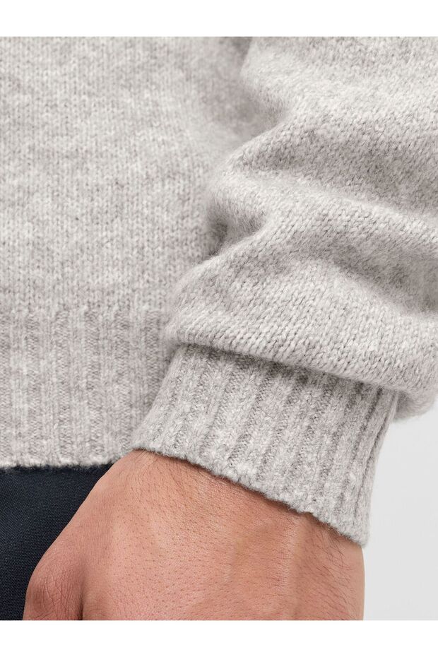 Strickpullover Einfarbig Strickpullover - 5