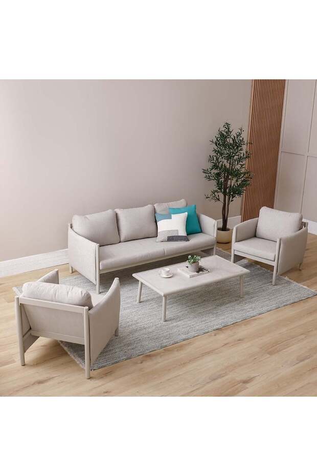 Divine 5-Seater Outdoor Sofa Set | Aluminium Frame | Modern Patio Furniture | Garden Seating