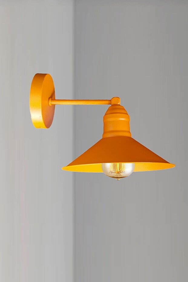 Retro Rusti̇k Modern Tarz Si̇yah Turuncu Yeşi̇l Metal Cafe Kafe Yatak Odasi Mi̇mari̇ Duvar Apli̇k - 1