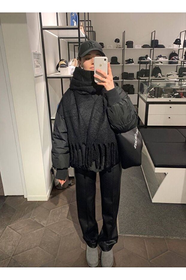 شال وشاح منتفخ ممتاز