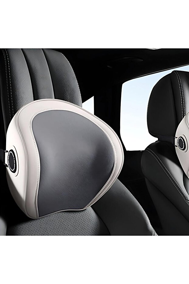 AUTO FAMILY Ergonomic Lumbar Support Backrest Pillow for Car & Office Chair – Memory Foam Cushion