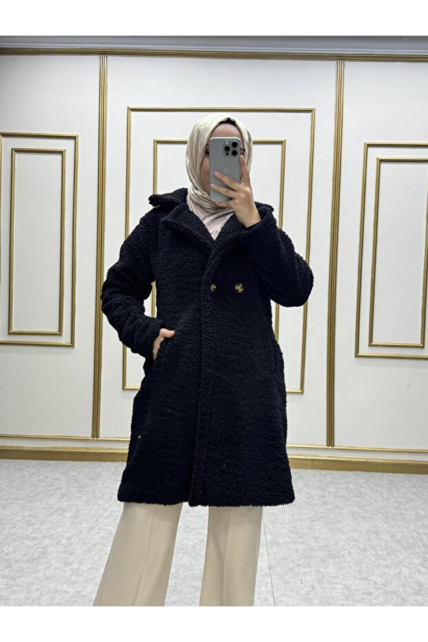 KADIN PELUŞ KABAN - 1