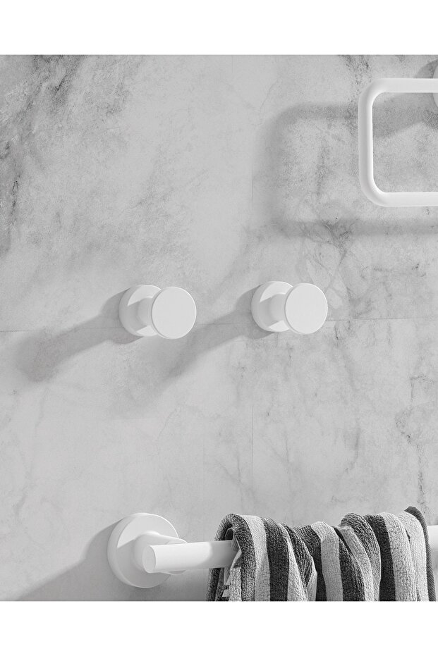Tecno White Hanger, 2.5cm - Matte White