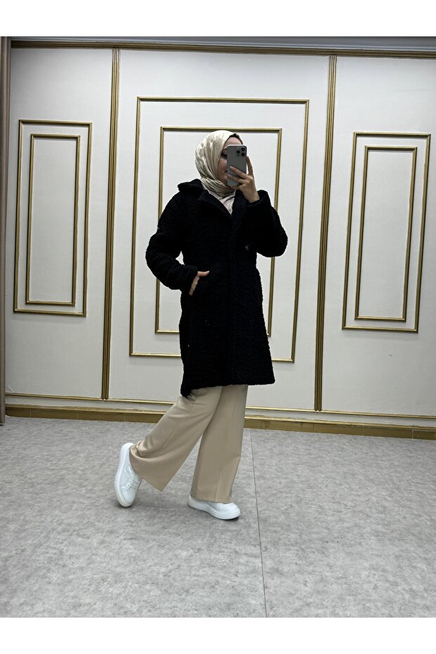 KADIN PELUŞ KABAN - 5
