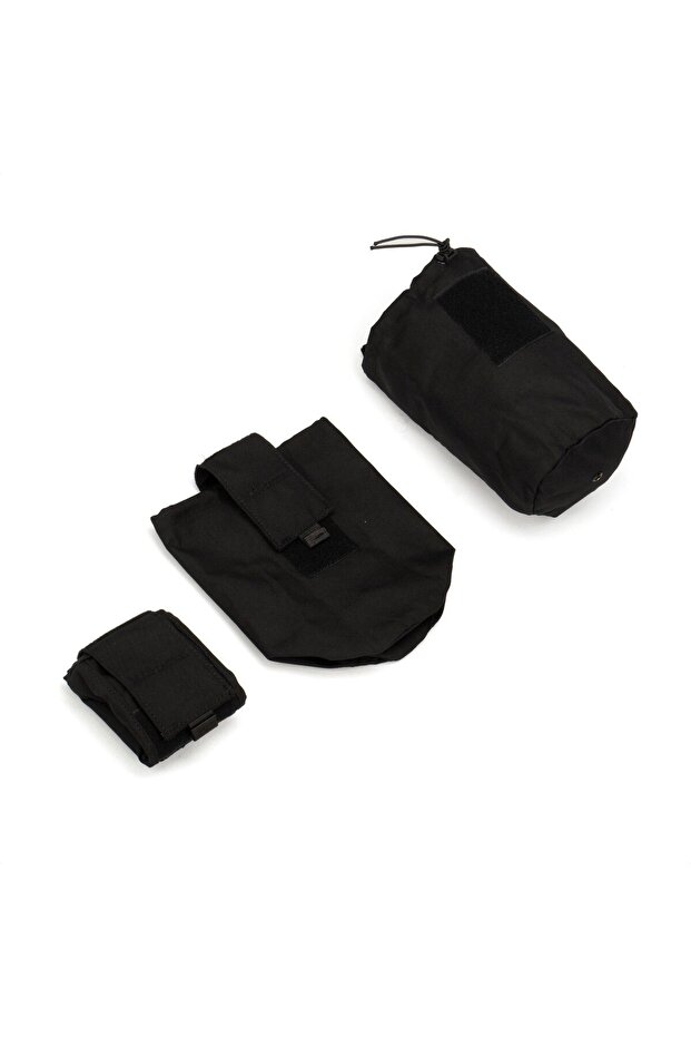 Mas Tactical® Boş Torba Katlanır Tip Siyah - 2