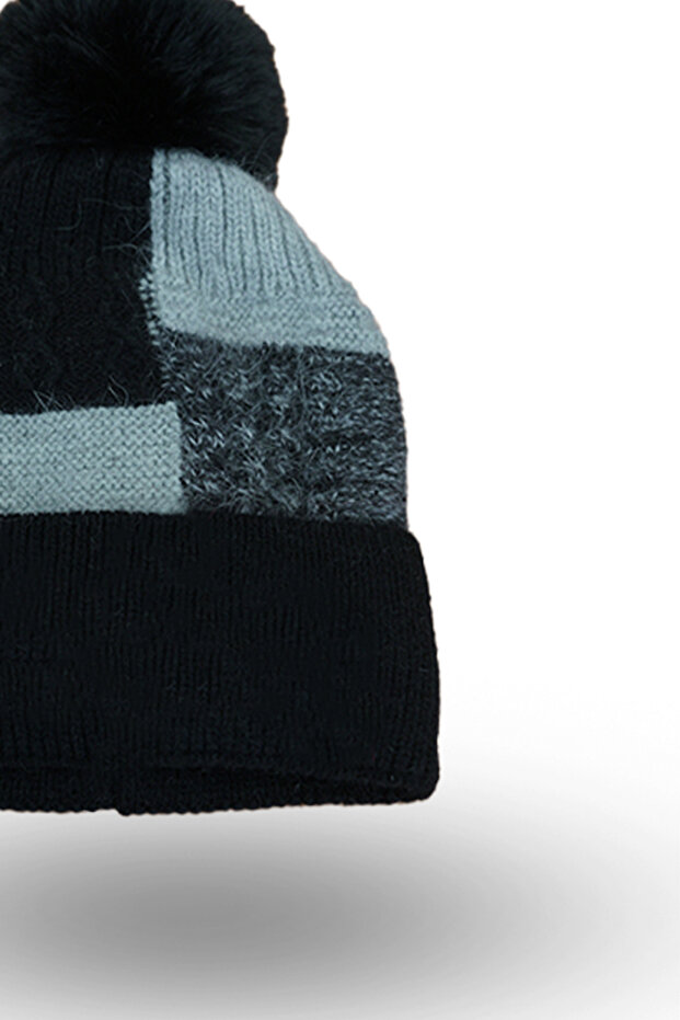 Tassel hat, wool, women - 3