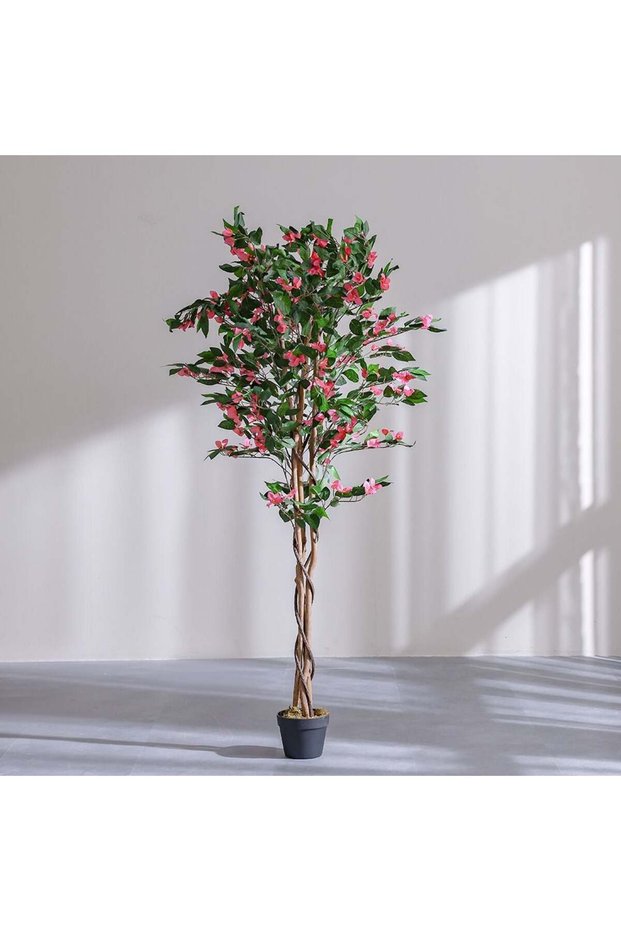 160 cm Artificial Bougainvillea Plant – Vivid Faux Flower for Indoor/Outdoor Decor